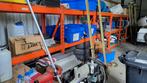 Stelling ruim 8 meter lengte stellingkast, magazijn stelling, Ophalen