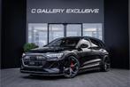 Audi e-tron 55 quattro S edition 95 kWh - Panorama | 23 Inch, Automaat, Zwart, Leder en Stof, Zwart