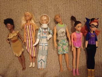 5 echte barbies inclusief Ken! beschikbaar voor biedingen