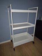 Ikea roltafel trolley wit, Ophalen, Zo goed als nieuw