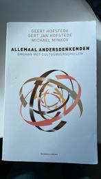 Geert Hofstede - Allemaal andersdenkenden, Boeken, Maatschappij en Samenleving, Ophalen of Verzenden, Zo goed als nieuw, Geert Hofstede; Gert Jan Hofstede; Michael Minkov