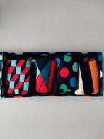 Unisex Happy Socks gift box (4 pairs). Size 36-40, Sokken en Kniesokken, Overige kleuren, Nieuw, Overige maten