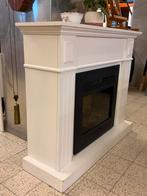 Livn Schouwombouw Locarno Wit - Inzethaard, Ophalen, Gebruikt, Elektrische haard, Kingloop