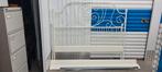 Mooi metalen ikea leivik bed 160x200 cm, Ophalen, Zwart, Tweepersoons, Zo goed als nieuw