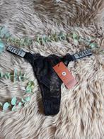 Victoria's Secret String Zwart Maat S, Victoria's Secret, Verzenden, Zwart, String