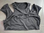 zwarte crop top (zonder mouwen), Zwart, Maat 42/44 (L), Ophalen of Verzenden, Zo goed als nieuw