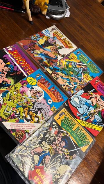 John Carter 6 comic strips in een koop in goede staat beschikbaar voor biedingen
