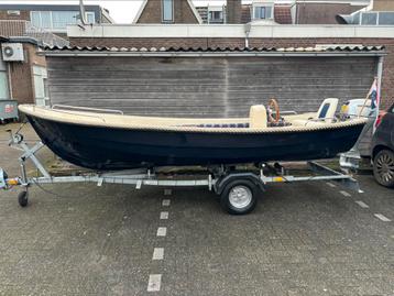 COMPLETE SLOEP CONSOLE BOOT MET KANTELTRAILER VAARBEWIJSVRIJ beschikbaar voor biedingen