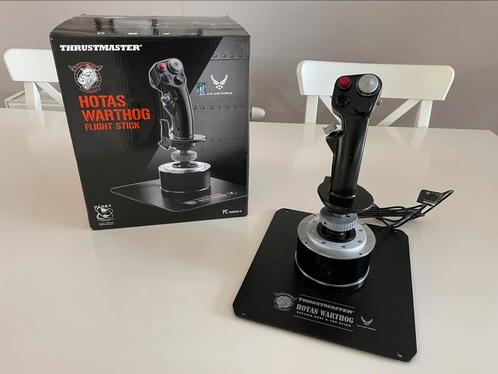 Thrustmaster Warthog Flightstick, Computers en Software, Joysticks, Zo goed als nieuw, Ophalen