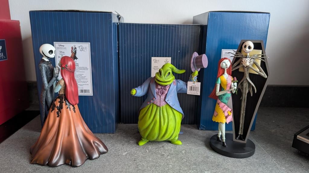 Nightmare before Christmas Disney showcase, Ophalen of Verzenden, Overige figuren, Zo goed als nieuw, Beeldje of Figuurtje