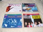 4x star pop boek pearl jam- metal-dire straits -rolling ston, Ophalen of Verzenden, Gebruikt