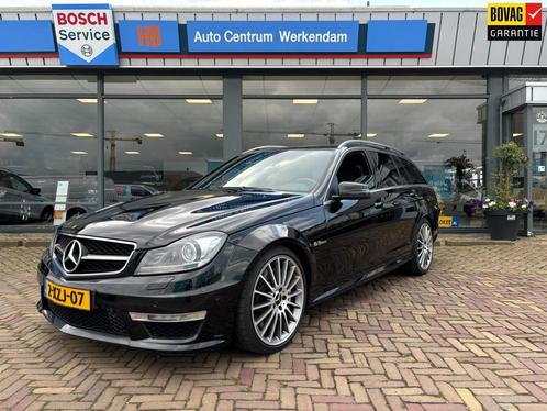 Mercedes-Benz C-klasse Estate C63 AMG 6.2 V8 Facelift model, Auto's, Mercedes-Benz, Bedrijf, Te koop, C-Klasse, ABS, Achteruitrijcamera