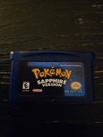 Pokemon Sapphire - Game Boy Advance, Spelcomputers en Games, Gebruikt, 1 speler, Ophalen of Verzenden, Role Playing Game (Rpg)