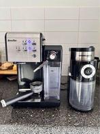 Breville prima latte coffee machine with coffe bean grinder, Witgoed en Apparatuur, Koffiezetapparaten, Ophalen of Verzenden, Zo goed als nieuw