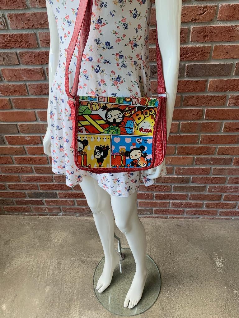 Super leuke kinder school tas van Pucca, Gebruikt, Info@again.nu, Jongen of Meisje, Ophalen of Verzenden