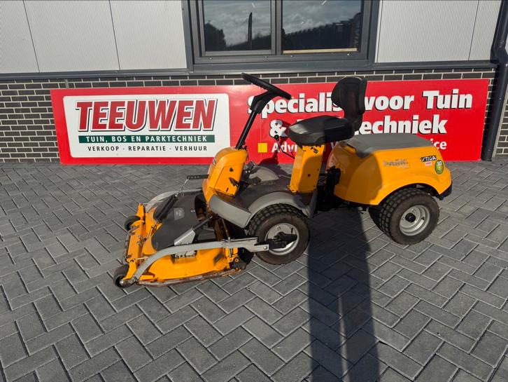 Stiga park compact zitmaaier, Tuin en Terras, Zitmaaiers, Gebruikt, 90 tot 120 cm, Elektrische starter, Mulchfunctie, Ophalen of Verzenden