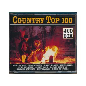 Country Top 100 - 4 CD's in fatbox - 100 tracks [1996] beschikbaar voor biedingen