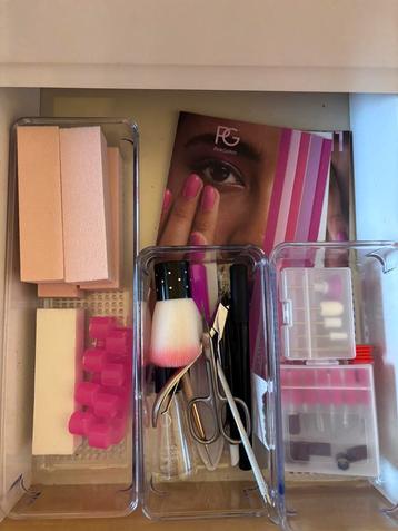 Complete PinkGellac set (zie beschrijving) beschikbaar voor biedingen