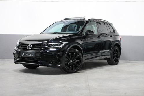 Volkswagen Tiguan 2.0 TSI 245pk R-line Black Style Pano Leer, Auto's, Volkswagen, Te koop, Tiguan, 4x4, ABS, Alarm, Android Auto