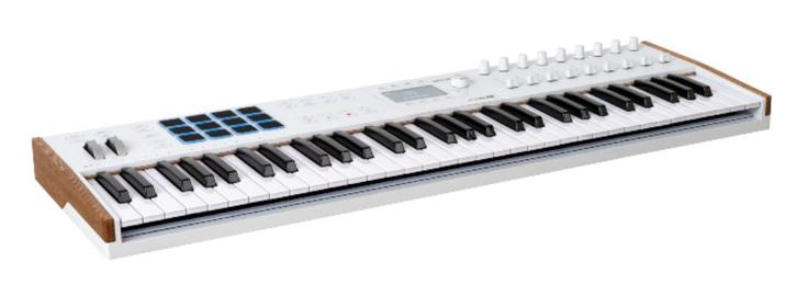 Arturia Keylab 61 MK3 White USB/MIDI keyboard, Muziek en Instrumenten, Keyboards, Nieuw, 61 toetsen, Overige merken, Aanslaggevoelig