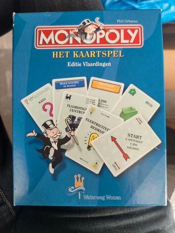 Monopoly kaartspel editie Vlaardingen waterweg wonen 