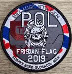 POL Frisian Flag 2019, Verzamelen, Verzenden, Luchtmacht, Nederland, Embleem of Badge