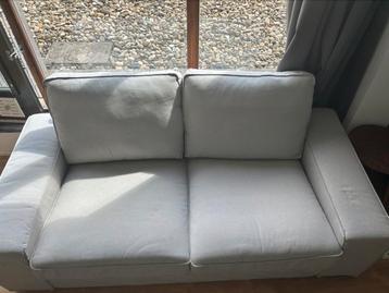 2-zitsbank ikea lichtgrijs als nieuw! - afbeelding 2