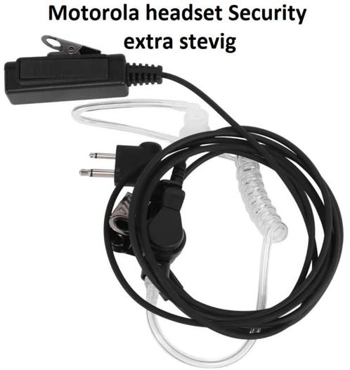 Motorola headset Security extra stevig | NIEUW, Telecommunicatie, Portofoons en Walkie-talkies, Nieuw, Toebehoren, Minder dan 2 km