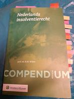 Nederlands insolventierecht, Boeken, Studieboeken en Cursussen, Ophalen of Verzenden, Wolters Kluwer, Alpha, WO