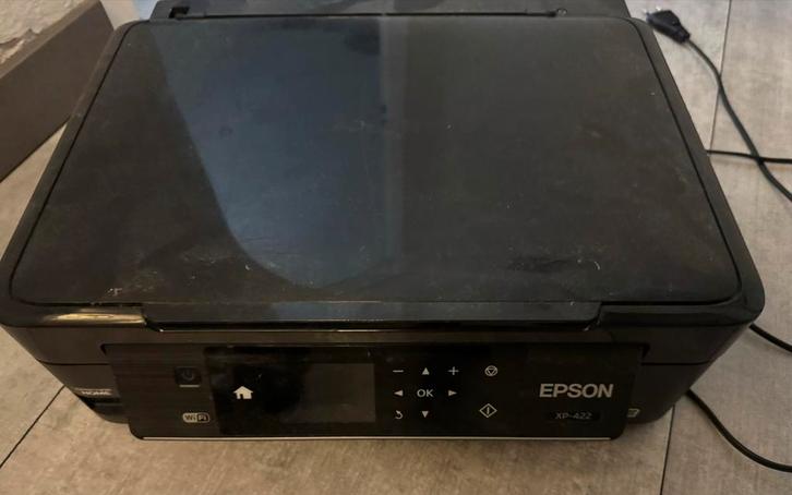 Epson XP-422 All-in-One Printer, Computers en Software, Printers, Gebruikt, All-in-one, Inkjetprinter, Kleur printen, Draadloos