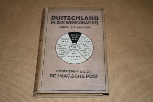 Duitschland in de wereldhandel. S.F. van Oss., Boeken, Geschiedenis | Wereld, Zo goed als nieuw, Europa, 20e eeuw of later, Ophalen of Verzenden