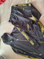 Heren setje Quotrell mt xs, Kleding | Heren, Sportkleding, Ophalen of Verzenden, Gedragen, Zwart