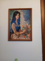 Schilderrij sigeunermeisje, Ophalen