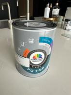 Global paint PU top finish matt RAL 9004 1 liter nieuw, Doe-het-zelf en Verbouw, Verf, Beits en Lak, Minder dan 5 liter, Ophalen of Verzenden