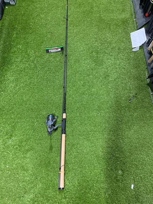 Nieuwe Mitchell MX4 UL spinhengel + molen + lijn, 3.00m, Watersport en Boten, Hengelsport | Roofvissen, Nieuw, Complete set, Ophalen of Verzenden