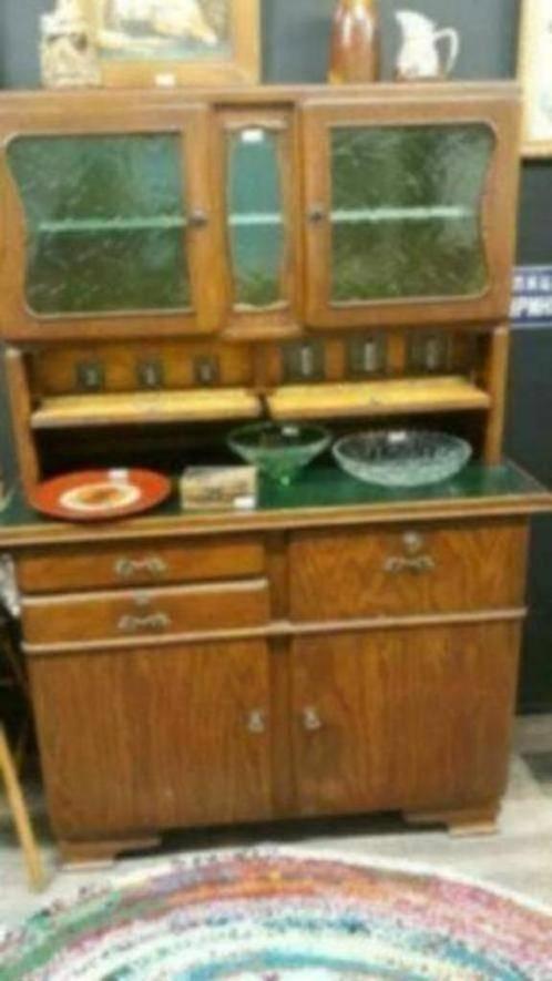 Keukenkast vintage retro, Huis en Inrichting, Keuken | Keukenelementen, Gebruikt, Minder dan 100 cm, 50 tot 100 cm, 25 tot 50 cm