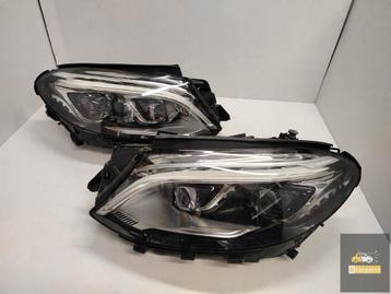 Mercedes GLE W166 ILS Full Led Zwarte Lens AMG lamp rechts l beschikbaar voor biedingen