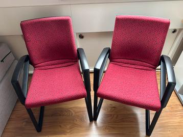 Professionele kantoor stoelen (2x). beschikbaar voor biedingen