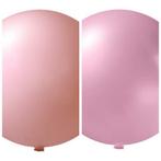 Grote roze ballonnen voor geboorte of babyshower - per 5, Ophalen of Verzenden, Nieuw, Versiering, Geboorte of Huwelijk