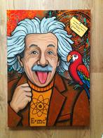 Orgineel Pop-art schilderij Albert Einstein, Antiek en Kunst, Ophalen