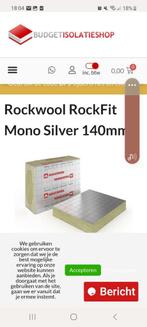 Rockwool sylver 140, Steenwol, Nieuw, 15 m² of meer, Muurisolatie