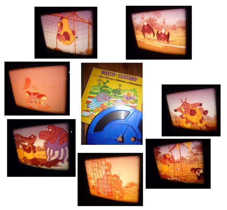 8mm film Walt Disney Match of the Century kleur + geluid? -, Audio, Tv en Foto, Filmrollen, 8mm film, Verzenden