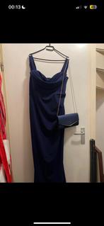 Gala jurk, Ophalen, Galajurk, Blauw, Maat 46/48 (XL) of groter