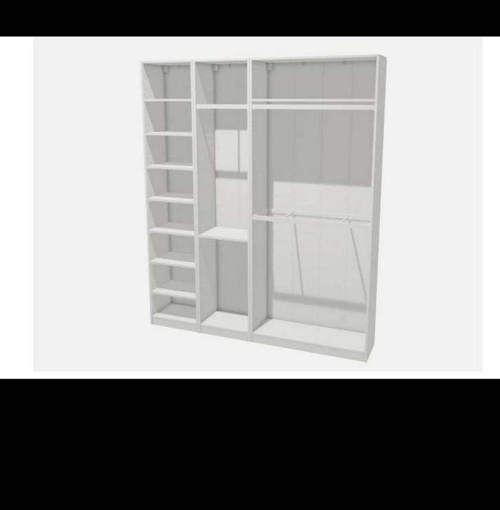 IKEA Pax Kast 236x200x35cm - Zonder Deuren!, Huis en Inrichting, Kasten | Kledingkasten, Zo goed als nieuw, 200 cm of meer, 150 tot 200 cm