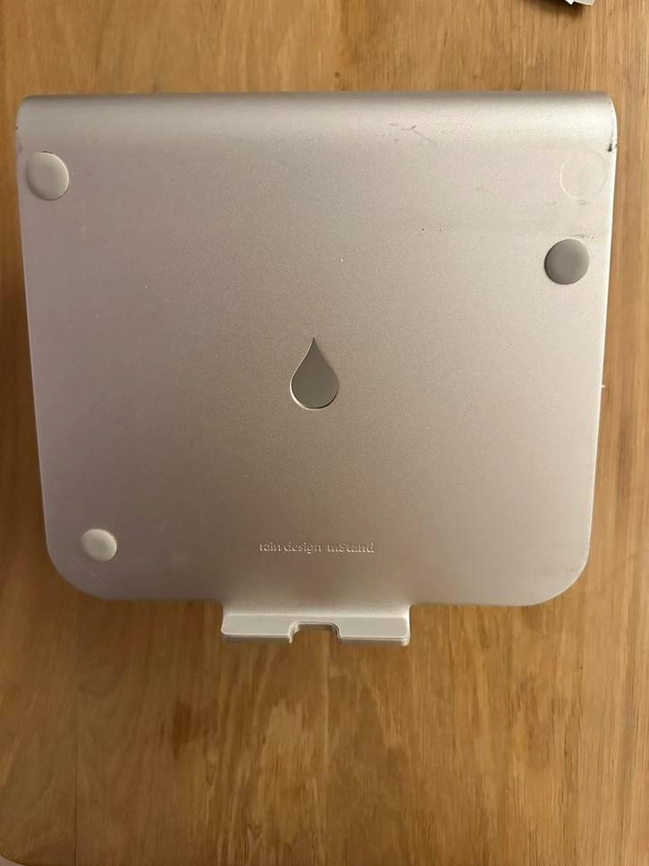 Laptopstandaard Zilver Rain Design, Computers en Software, Laptopstandaarden, Gebruikt, Ophalen of Verzenden