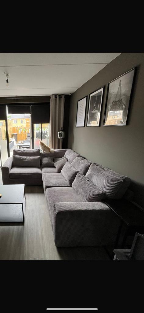 Comfortabele hoekbank, Huis en Inrichting, Banken | Complete zithoeken, Zo goed als nieuw, Ophalen