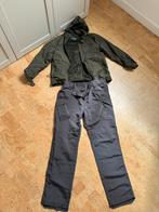 Regenpak gruin grijs heren XL 180/96a, Wandelen of Outdoor, Maat 56/58 (XL), Ophalen of Verzenden, Zo goed als nieuw