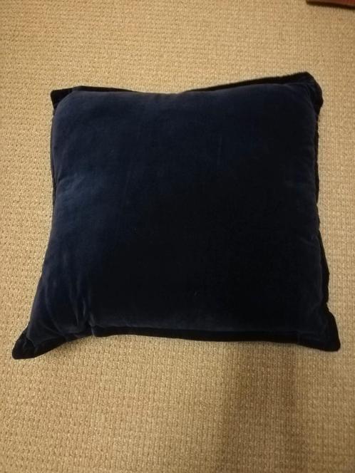 Sierkussen Mood collectie 50 x 50 cm zgan, Huis en Inrichting, Woonaccessoires | Kussens, Zo goed als nieuw, Blauw, Vierkant, Ophalen of Verzenden