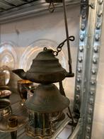 Olielamp antieke snotneus olielampje, Antiek en Kunst, Ophalen of Verzenden