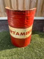 Vintage olie barrel stoel pertamina, Ophalen of Verzenden, Gebruiksvoorwerp